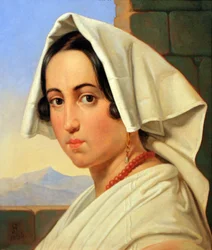 Portrait of a Young Italian Woman